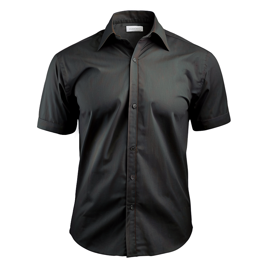 Formal Black Shirt Png 94 PNG Image