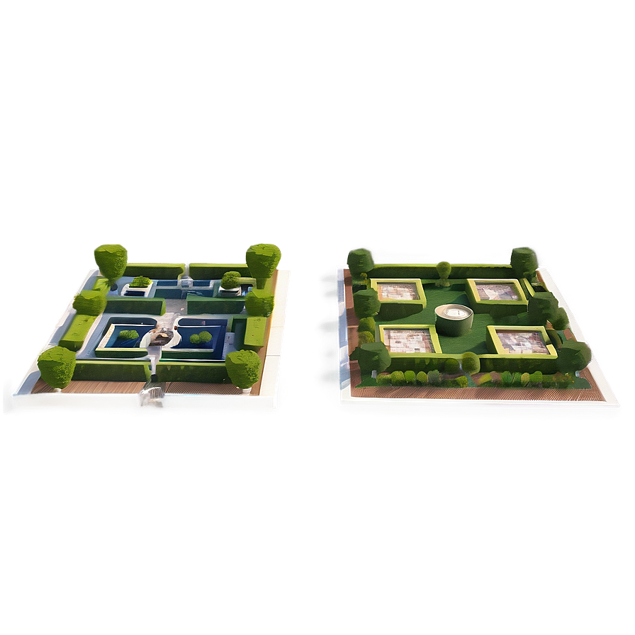 Formal Garden Layouts Png 06112024 PNG Image