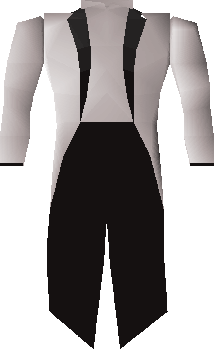 Formal Tuxedo Suit3 D Model PNG Image