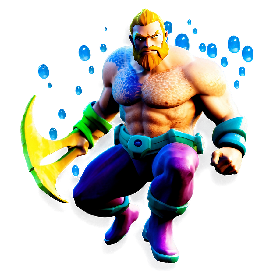 Fortnite Aquaman Challenge Png Jmp46 PNG Image