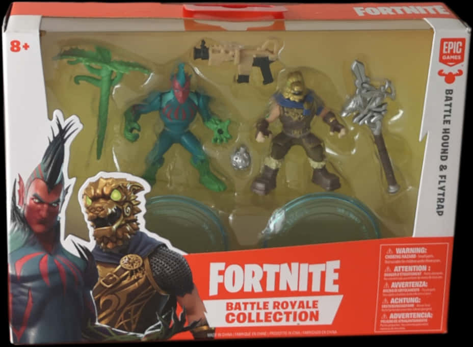 Fortnite Battle Royale Collection Figures Packaging PNG Image