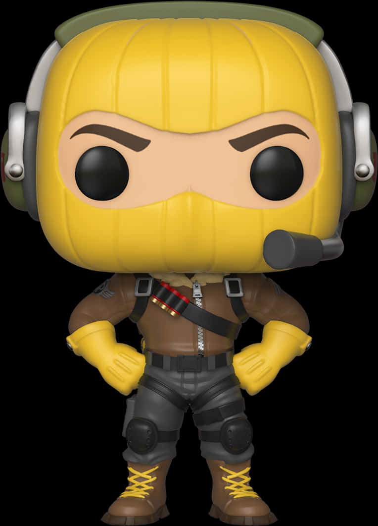 Fortnite Character Funko Pop Figure PNG Image