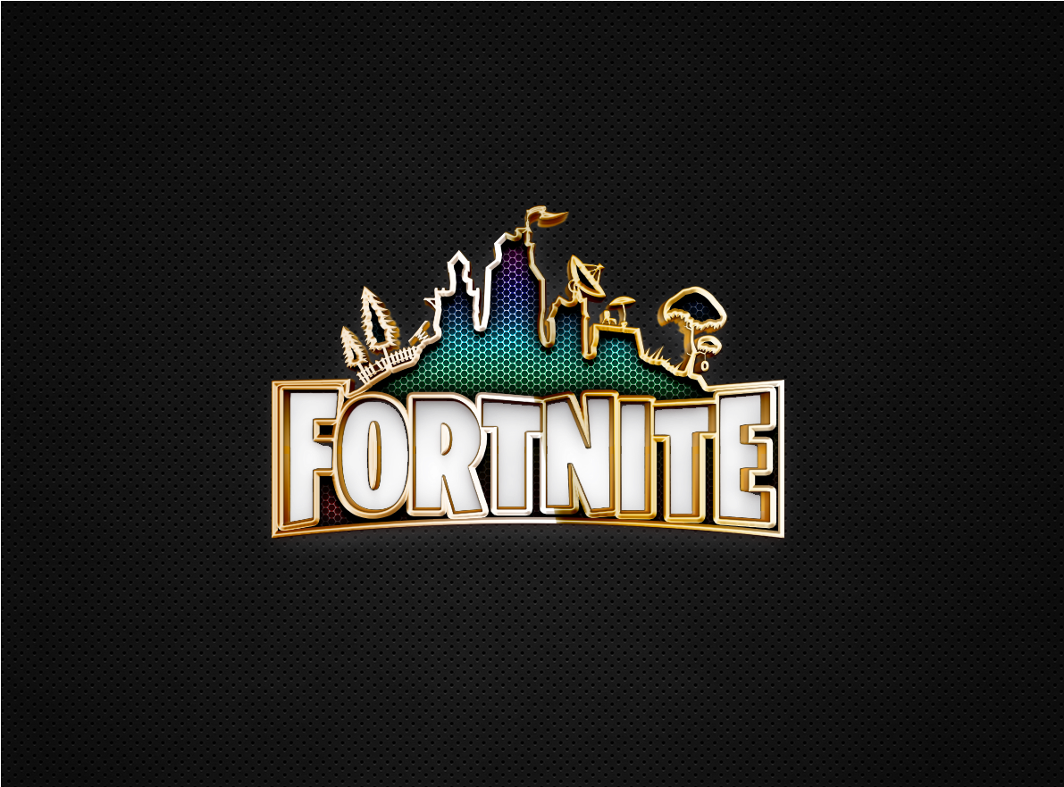 Fortnite Game Logo Graphic PNG Image