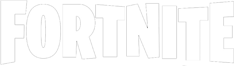 Fortnite Game Logo Text PNG Image