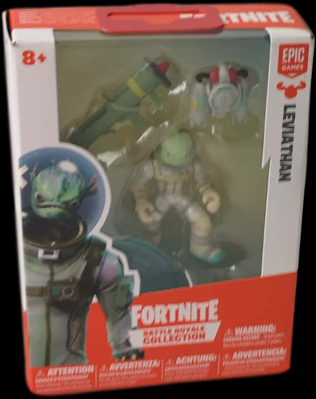 Fortnite Leviathan Action Figure Packaged PNG Image