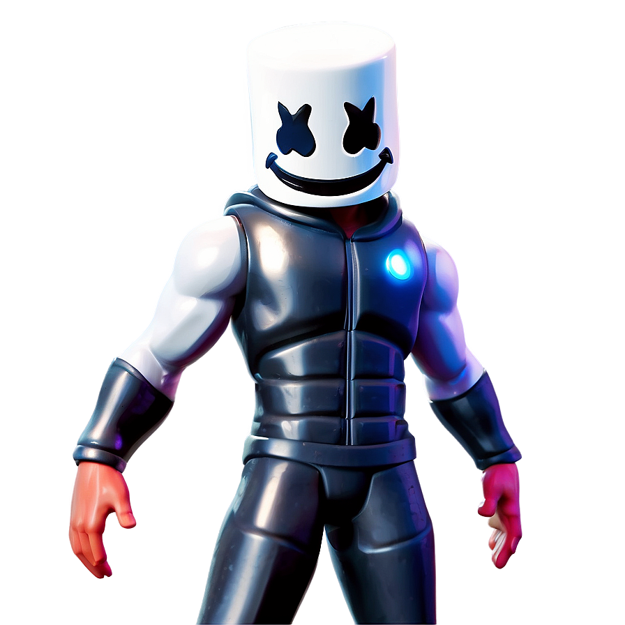 Fortnite Marshmello Action Figure Png Rku PNG Image