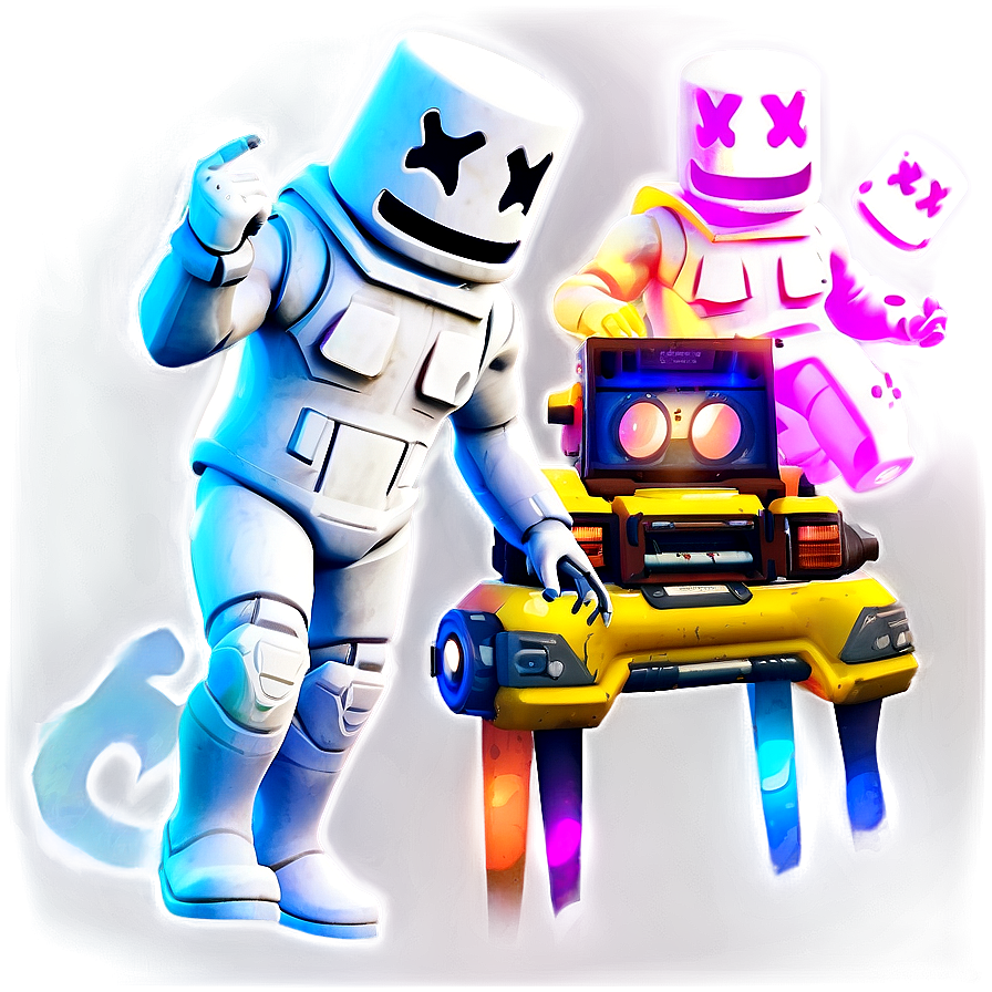 Fortnite Marshmello Lighting Setup Png Mpu PNG Image