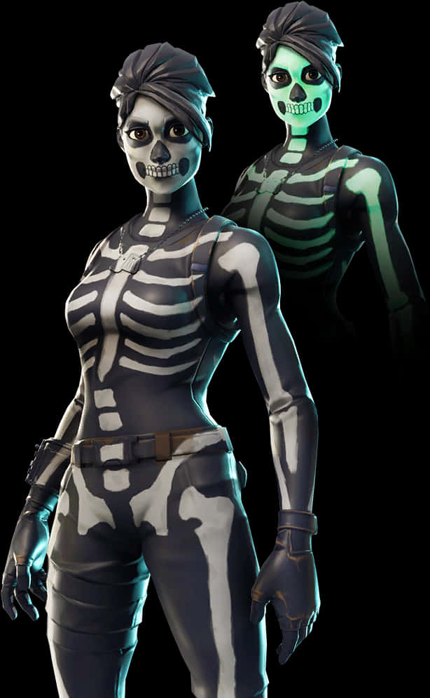 Fortnite Skull Trooper Skins PNG Image