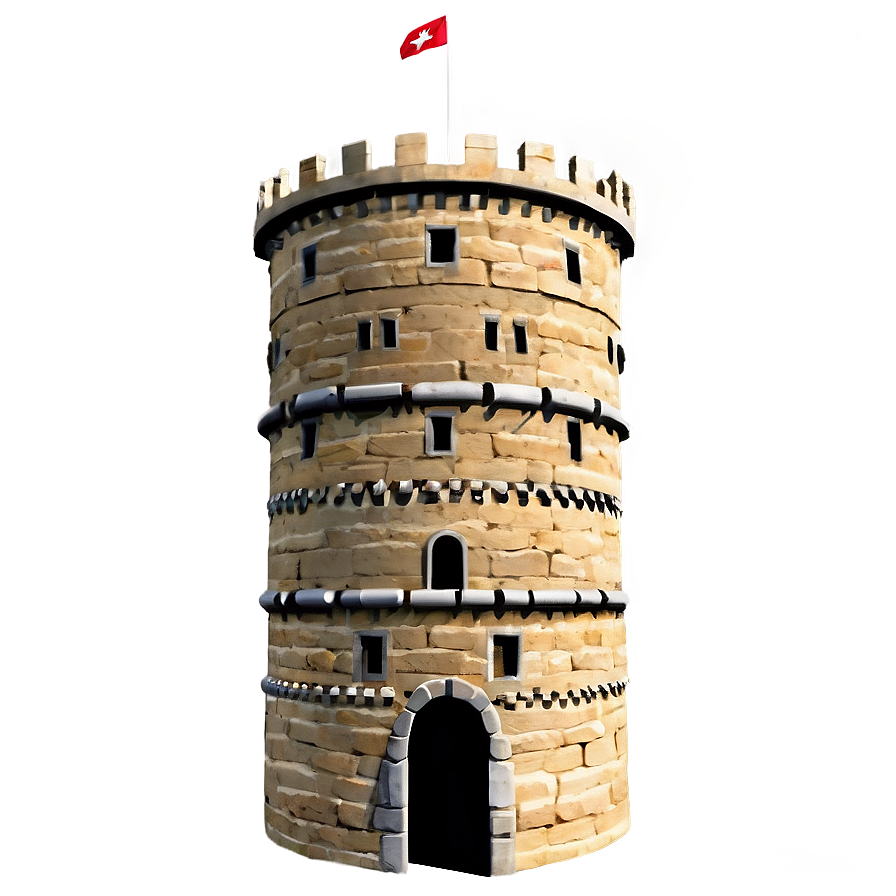 Fortress Tower Png Ddv PNG Image