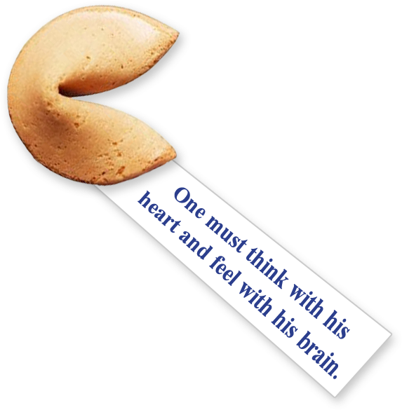 Fortune Cookie Wisdom Phrase PNG Image