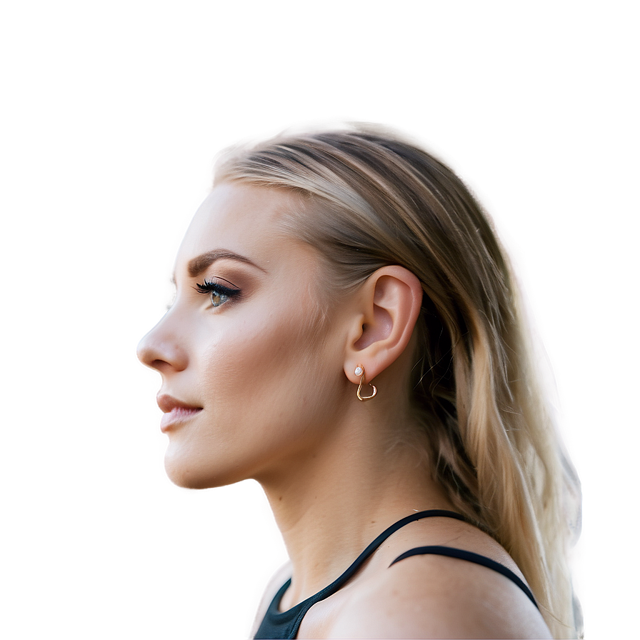 Forward Helix Piercing Png 40 PNG Image