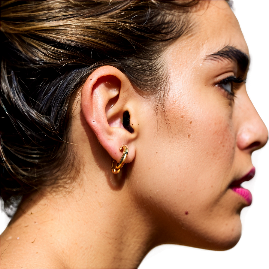 Forward Helix Piercing Png 93 PNG Image