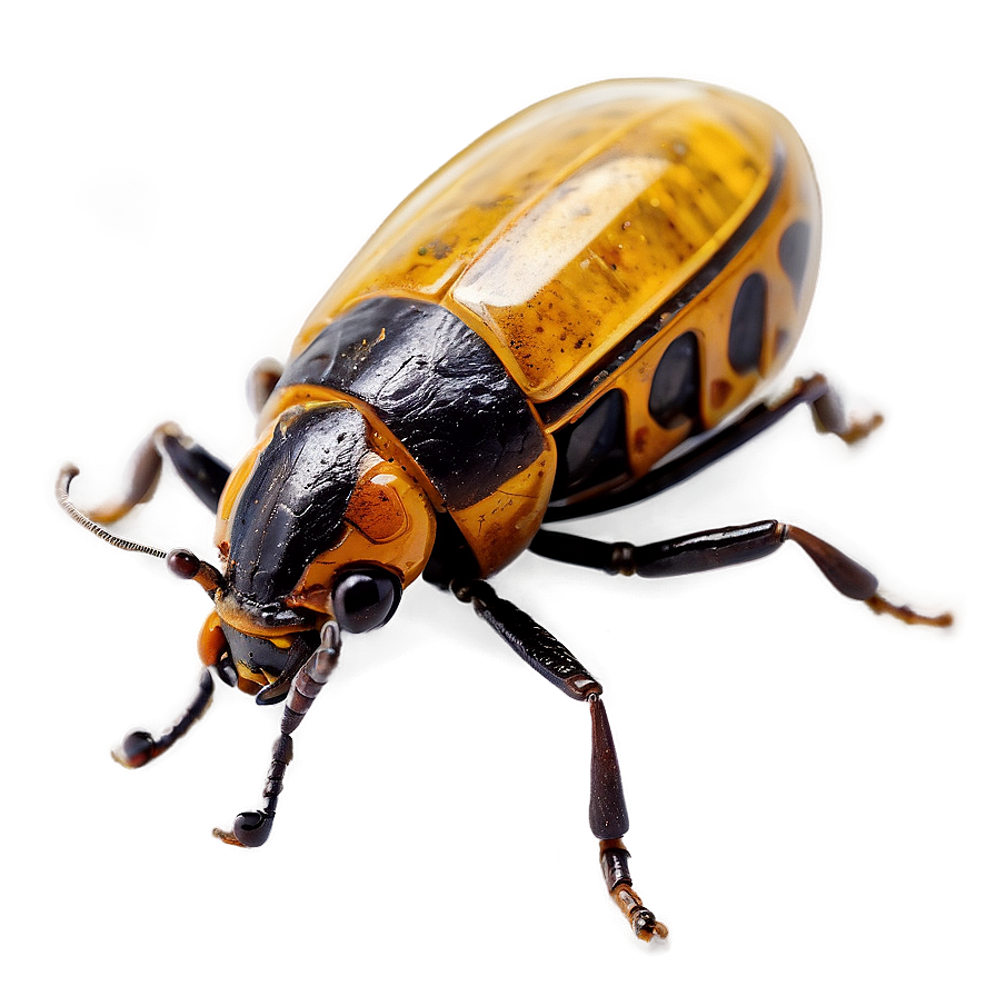 Fossilized Amber Insect Png Vid PNG Image