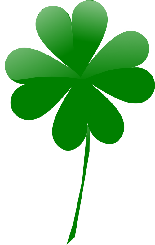 Four Leaf Clover Graphic PNG Image