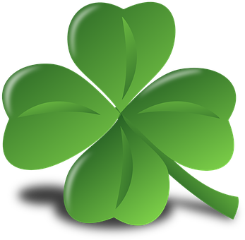 Four Leaf Clover Illustration PNG Image