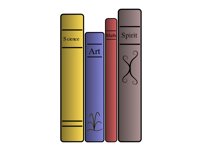 Four Pillarsof Knowledge Books PNG Image