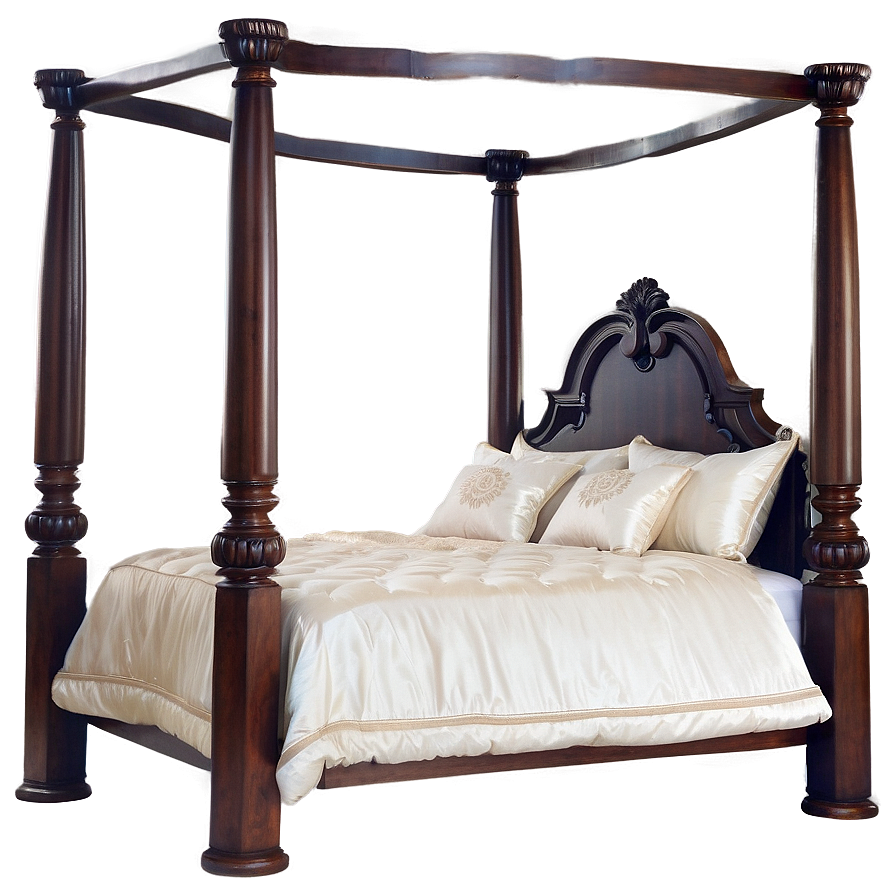 Four Poster Bed Png 99 PNG Image