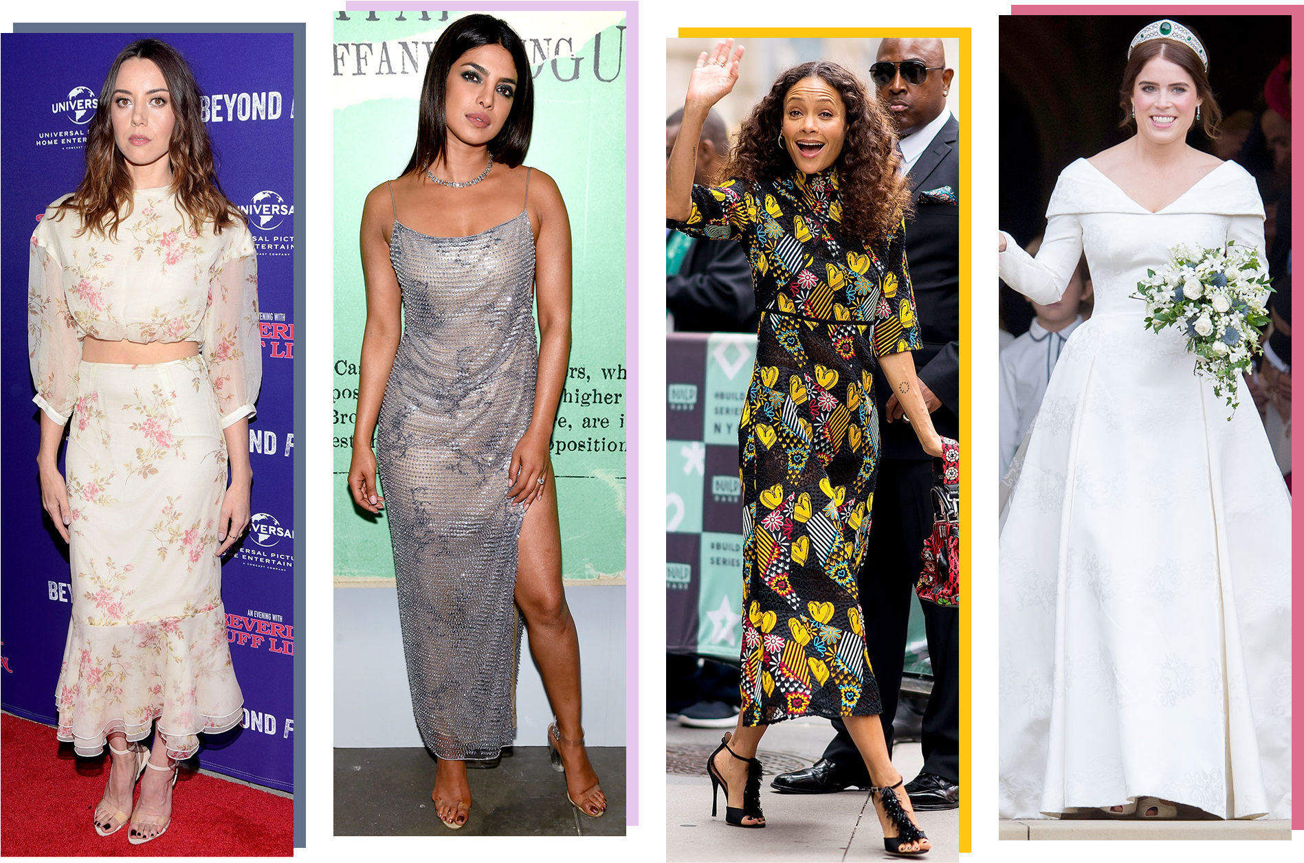 Four Women Red Carpet Events PNG Image