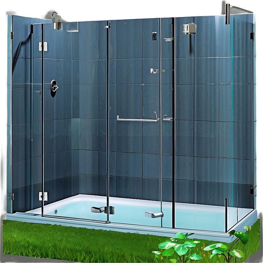 Frameless Shower Door Png Rhy66 PNG Image