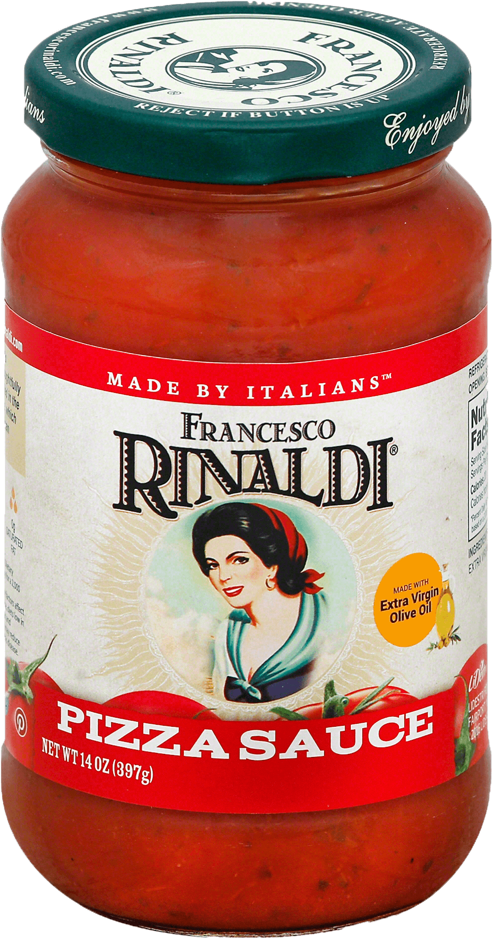 Francesco Rinaldi Pizza Sauce Jar PNG Image