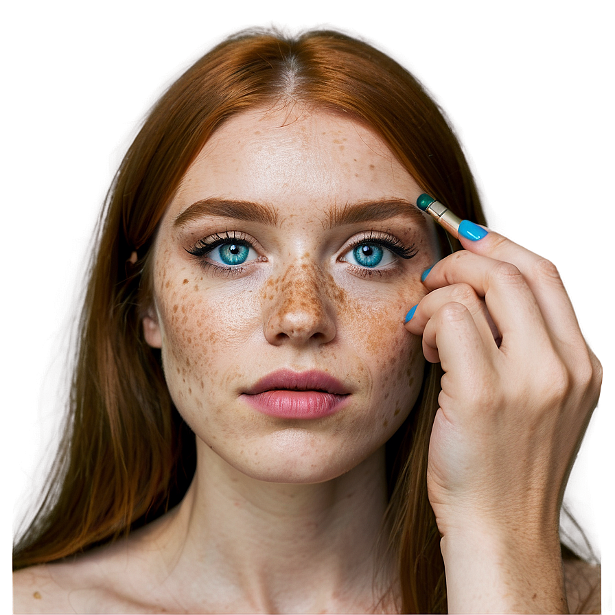 Freckles Makeup Tutorial Png Ler PNG Image