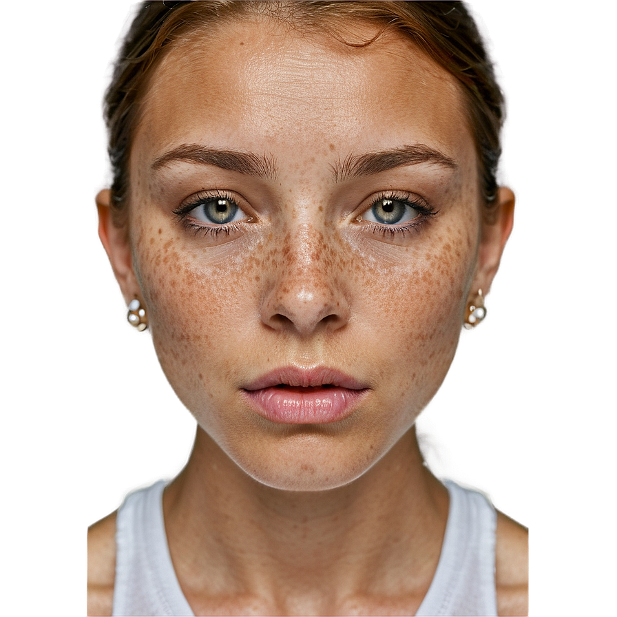 Freckles On Nose Png Cus PNG Image