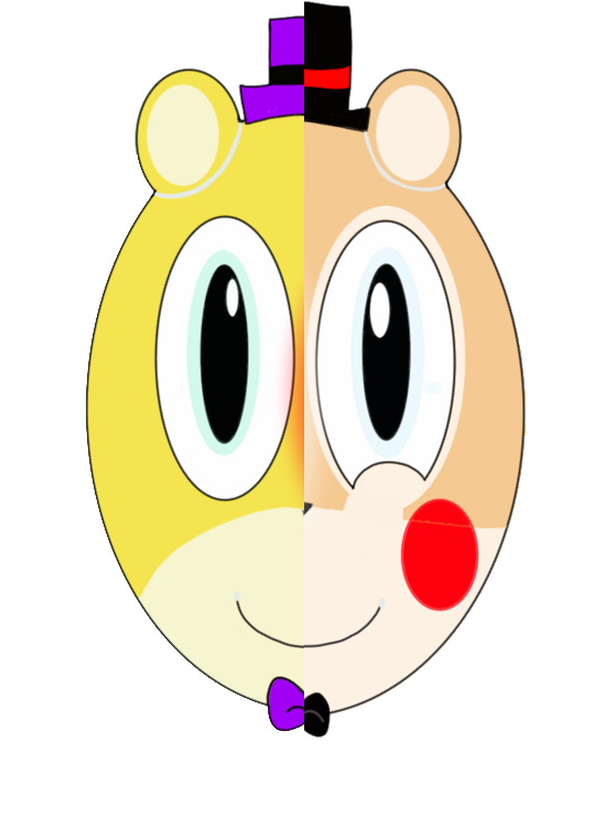 Fredbear Freddy Fusion Graphic PNG Image