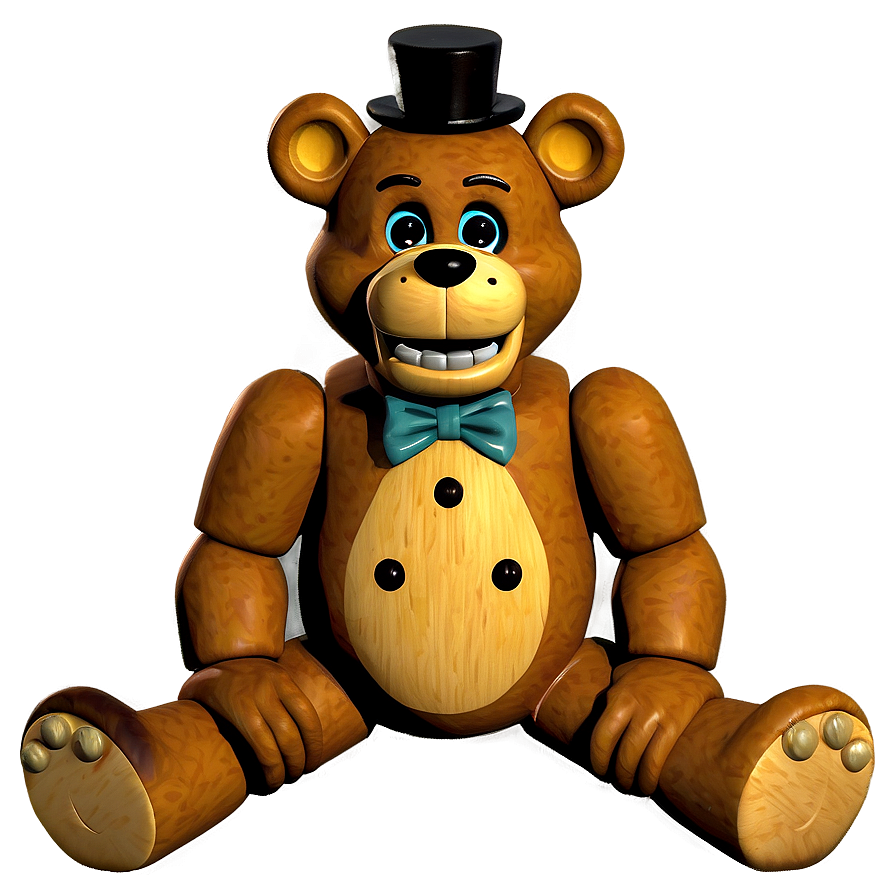 Freddy Fazbear Transparent Background Png Ymy38 PNG Image