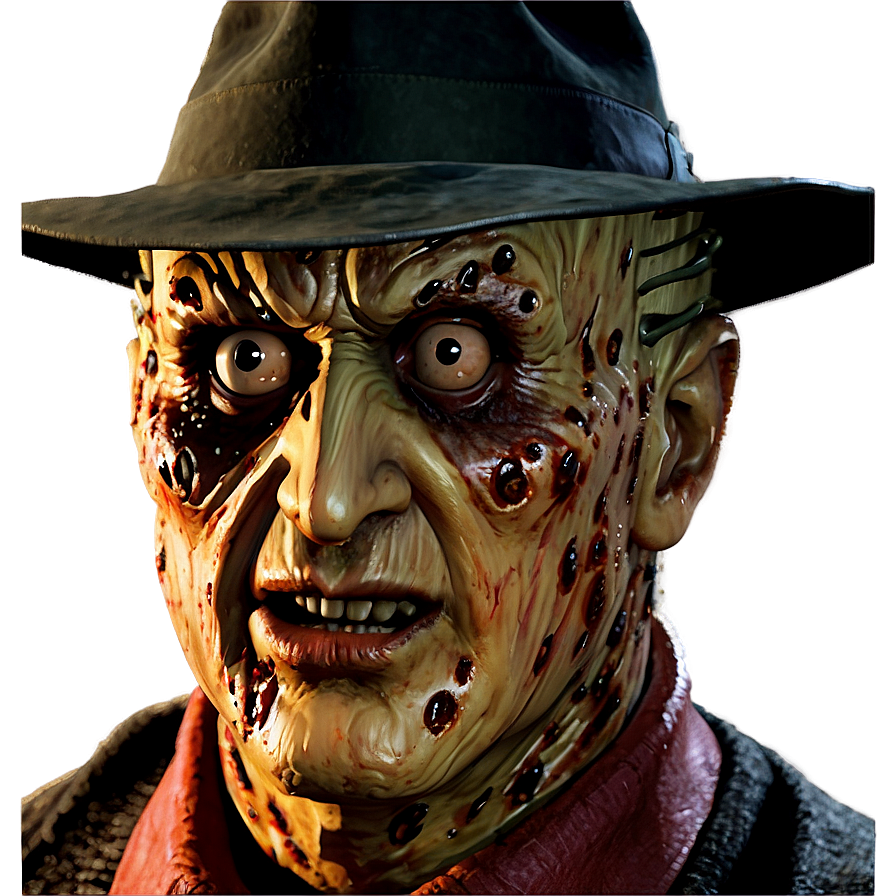 Freddy Krueger Burned Face Png Pgc76 PNG Image