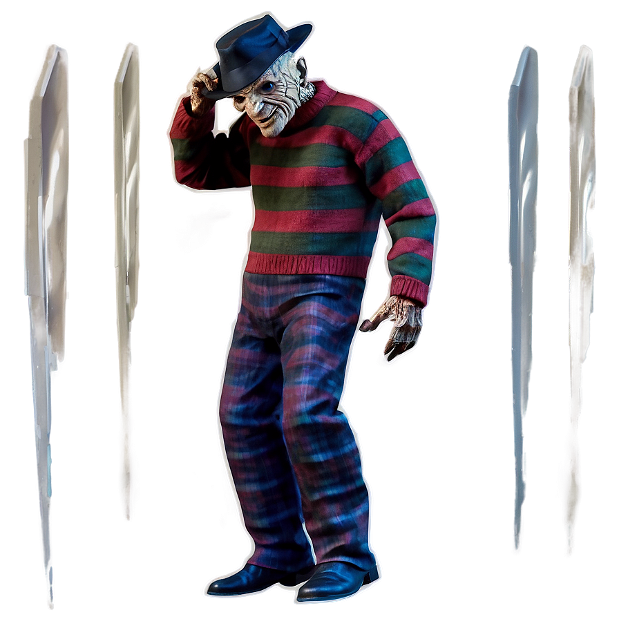 Freddy Krueger Standing Png Vou PNG Image