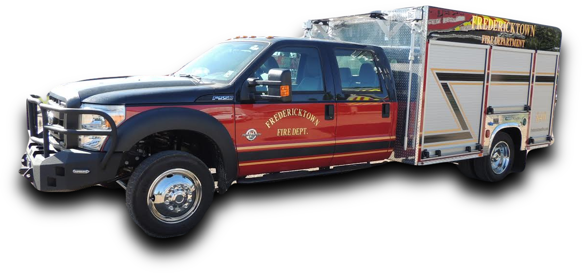 Fredericktown_ Fire_ Department_ Truck PNG Image