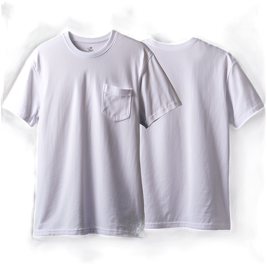 Free White T-shirt Template Mockup Png 06132024 PNG Image