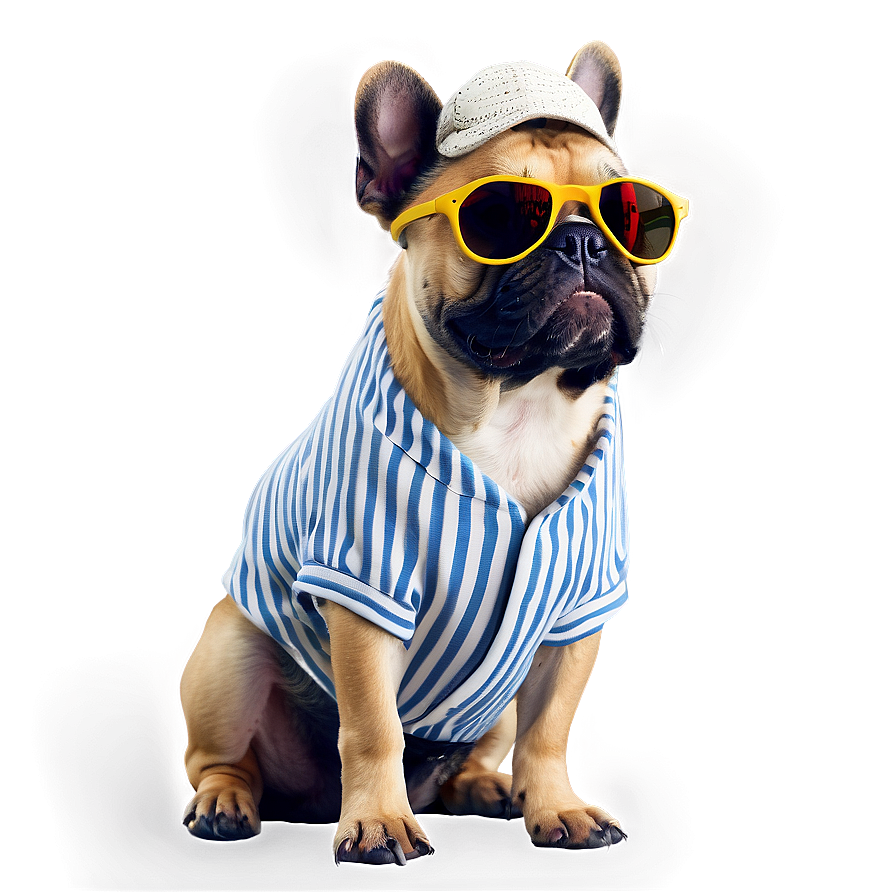 French Bulldog In Clothes Png Qnv46 PNG Image