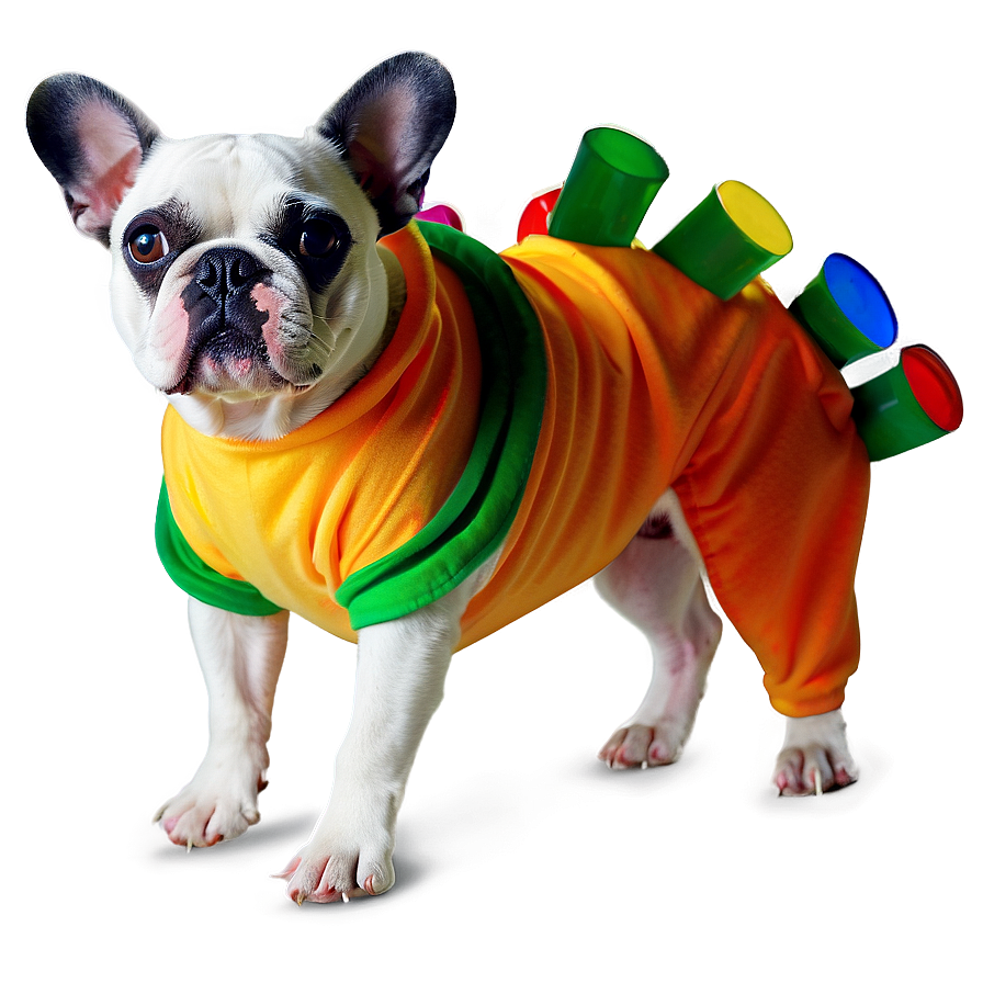 French Bulldog In Costume Png 06202024 PNG Image