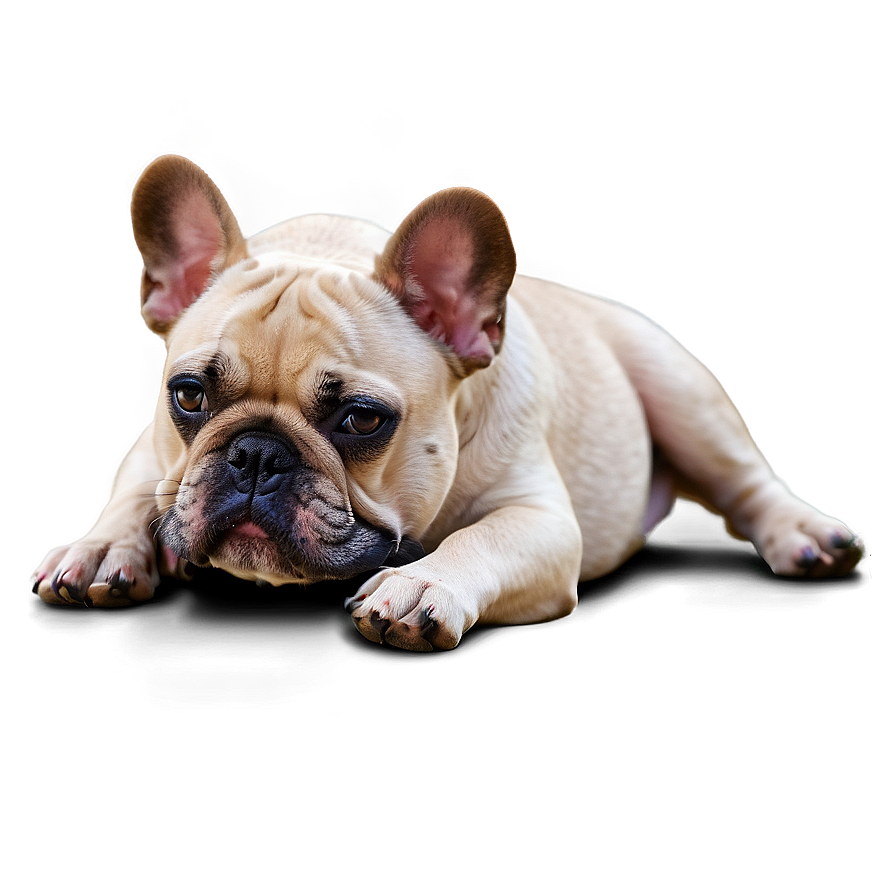 French Bulldog Lying Down Png 46 PNG Image