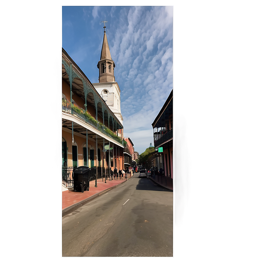 French Quarter New Orleans Png 06122024 PNG Image