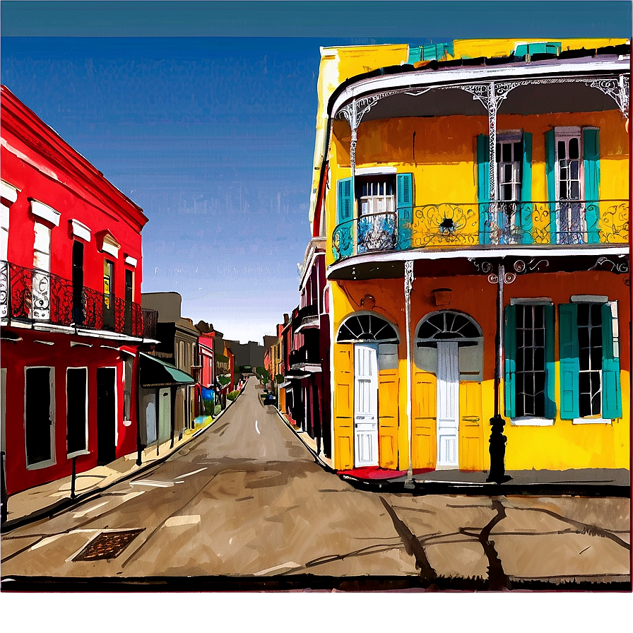 French Quarter New Orleans Png Ppv21 PNG Image