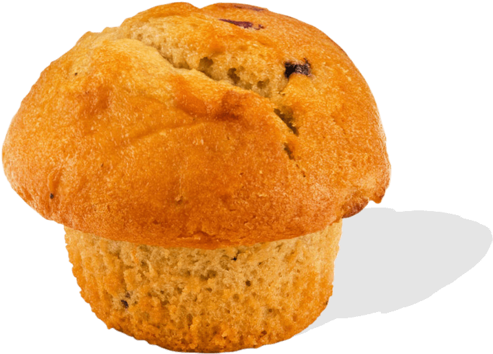 Fresh Baked Blueberry Muffin.png PNG Image