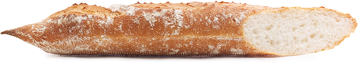 Fresh Baked French Baguette PNG Image