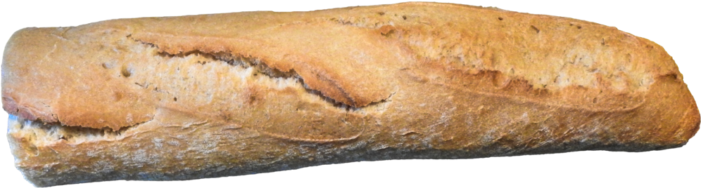 Fresh Baked French Baguette PNG Image