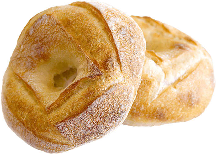 Fresh Baked French Bread Rolls Isolated PNG Image