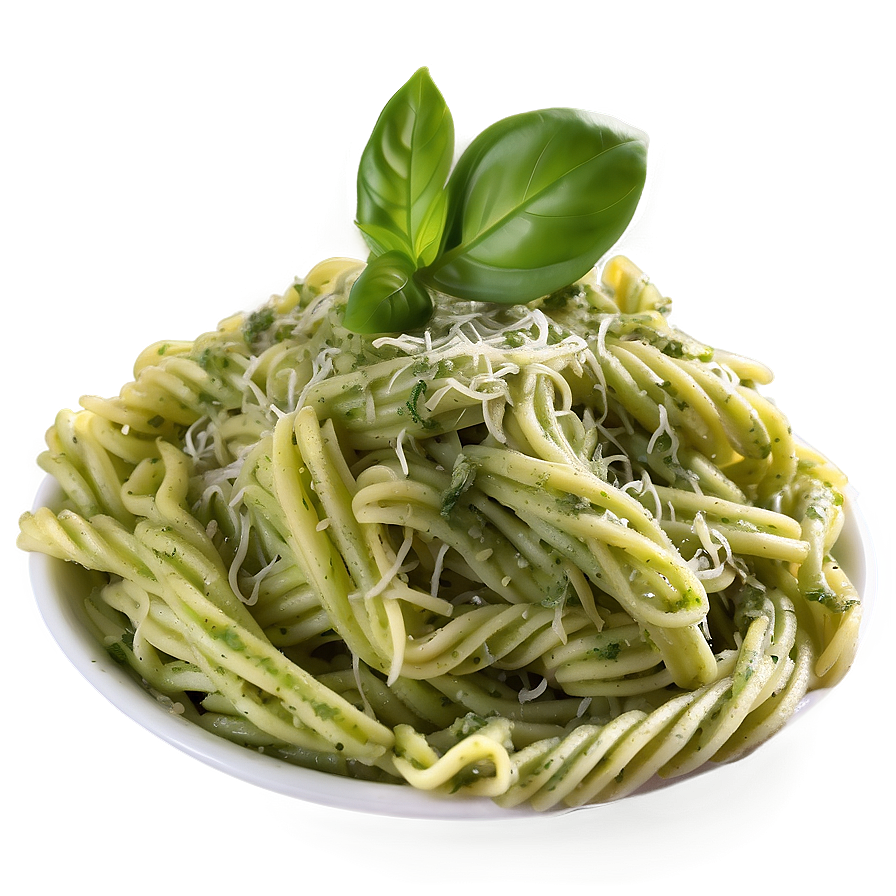 Fresh Basil Pesto Pasta Png 05232024 PNG Image