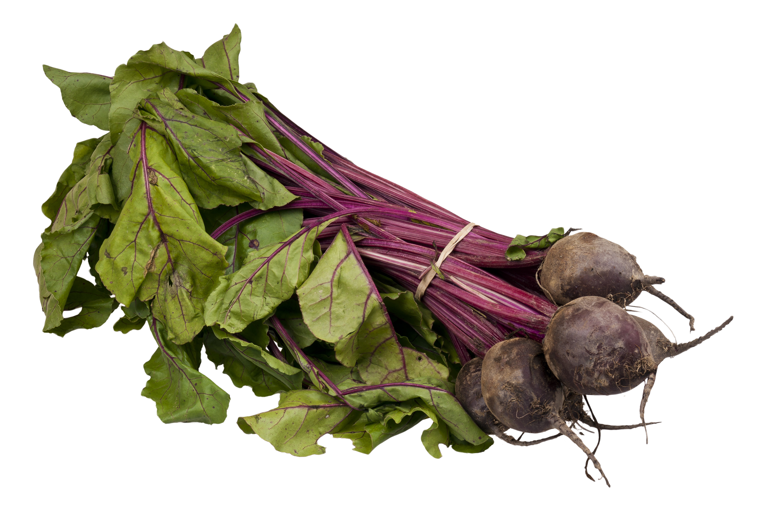 Fresh Beetroot Bunchwith Leaves PNG Image