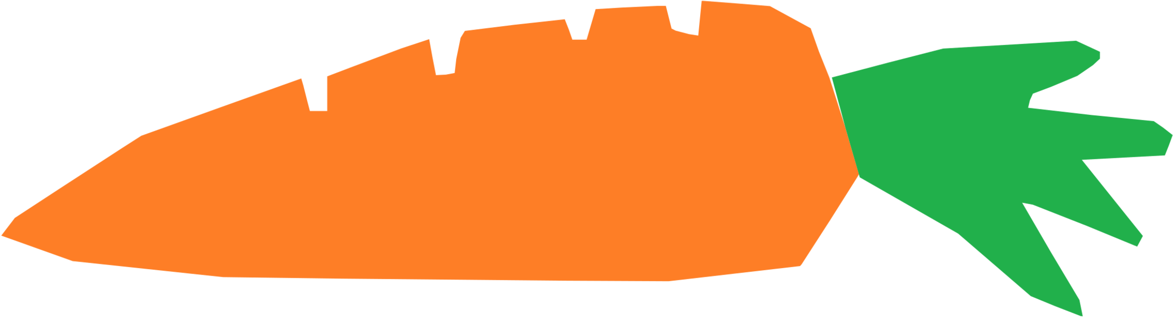 Fresh Carrot Graphic PNG Image