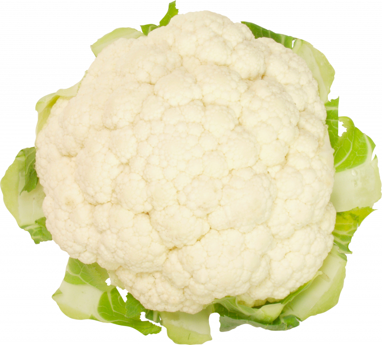 Fresh Cauliflower Isolated.png PNG Image