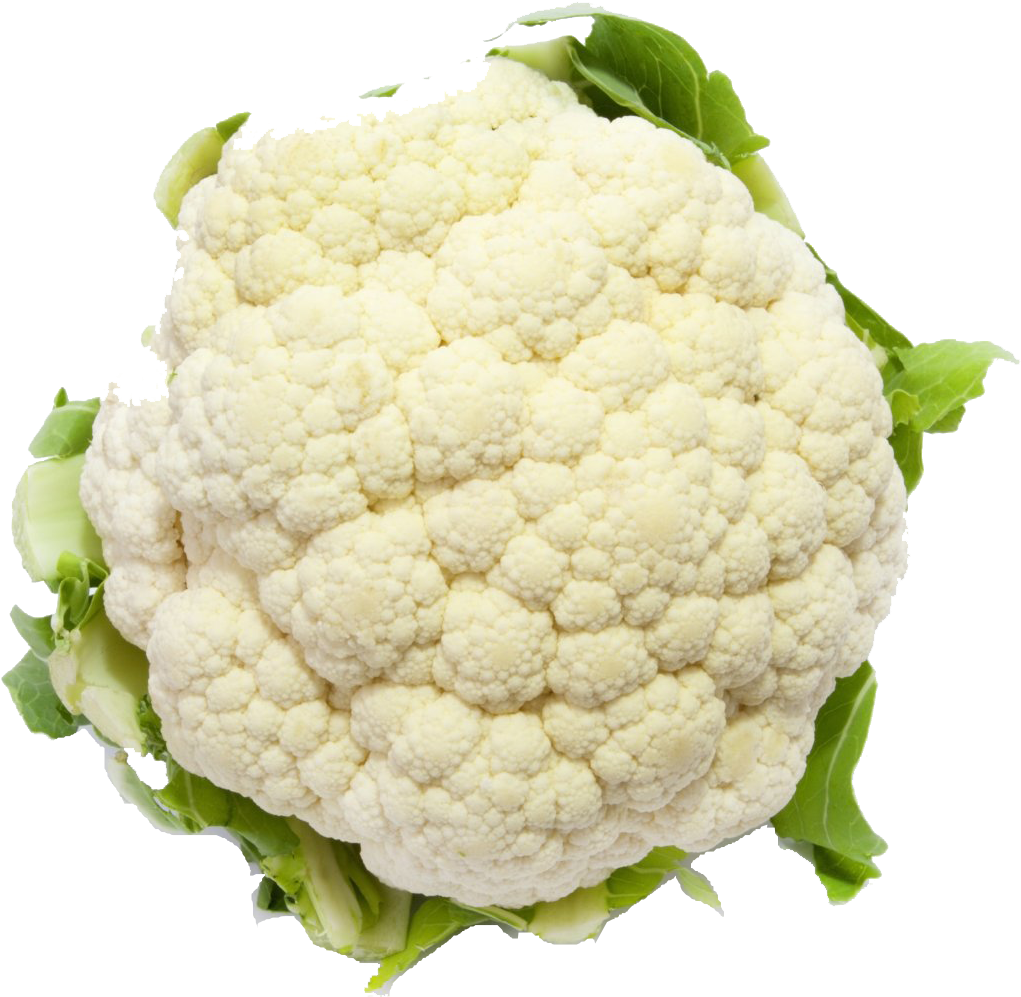 Fresh Cauliflower Isolated.png PNG Image