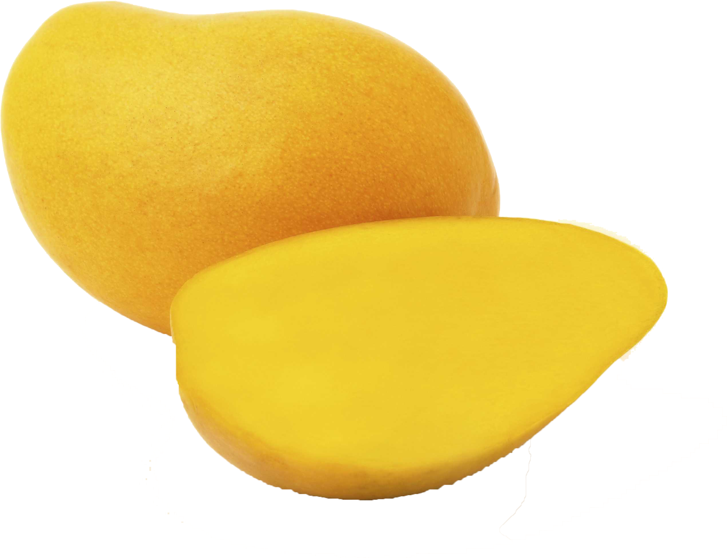 Fresh Cut Mango Slice PNG Image