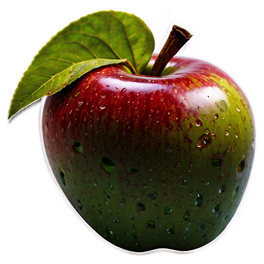 Fresh Fruit Apple Sticker Png 05252024 PNG Image