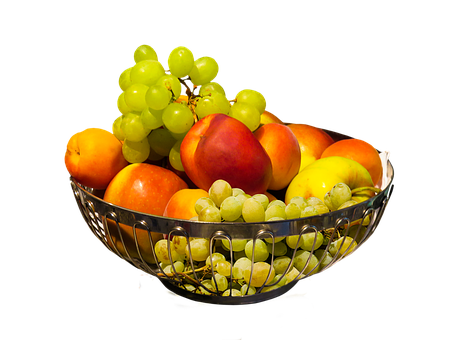 Fresh Fruit Assortmentin Bowl PNG Image