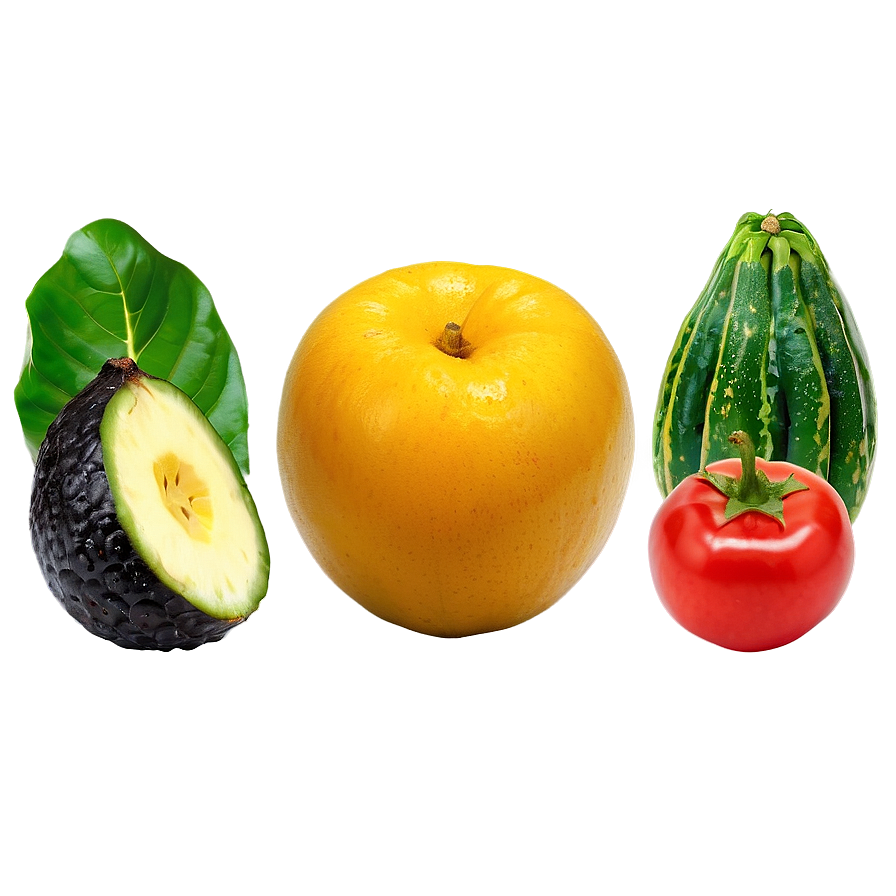 Fresh Fruits And Vegetables Picture Png 46 PNG Image